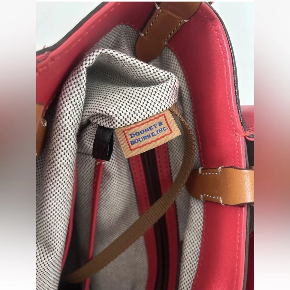 Dooney and Bourke | City Large Dawson LJ050 GE Red Leather Tote Bag